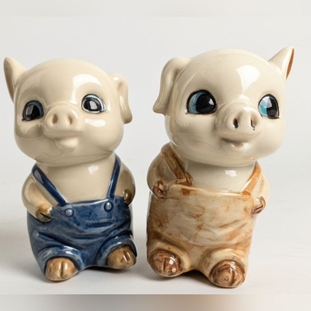 Brinns Pig Salt and Pepper Shaker Set